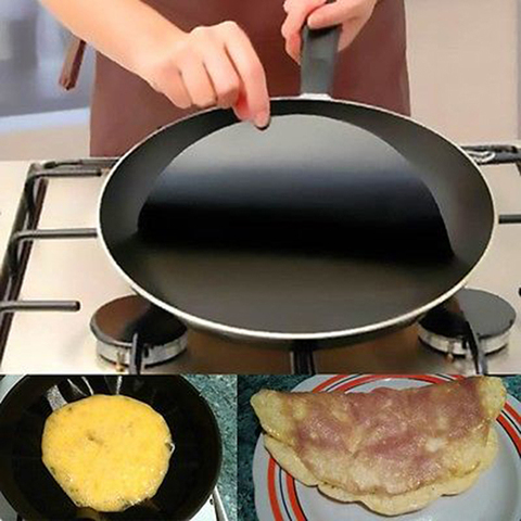 BBQ Kitchen Baking Mats High Temperature Non Stick Pan Frying Pan Liner Cooking Tool 2Pcs ► Photo 1/6