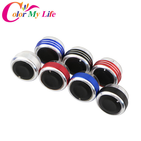 3Pcs/Set Air Conditioning Switch AC Knob Car Heat Control Knob for Ford Focus 2 3 MK2 MK3 ST RS For Ford Mondeo Accessories ► Photo 1/6