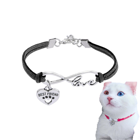 1 Pcs Cute Small Cat Dog Collar Puppy Necklace Collars Pet Accessories with Heart Pendant for Pet Kitten Products ► Photo 1/6
