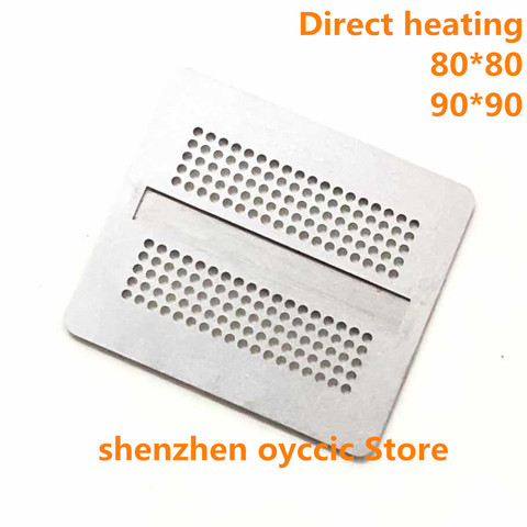 Direct heating  80*80  90*90  D9WCW  D9WCR  K4Z80325BC-HC12  GDDR6  DDR6   FBGA180  BGA  Stencil Template ► Photo 1/6