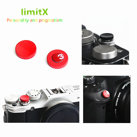 2x Camera Shutter Release Button Cap for Sony ZV-1 ZV1 A6600 A6400 A6100 A6000 A6500 A6300 A5100 RX100 VII VI VA V IV III II ► Photo 1/6