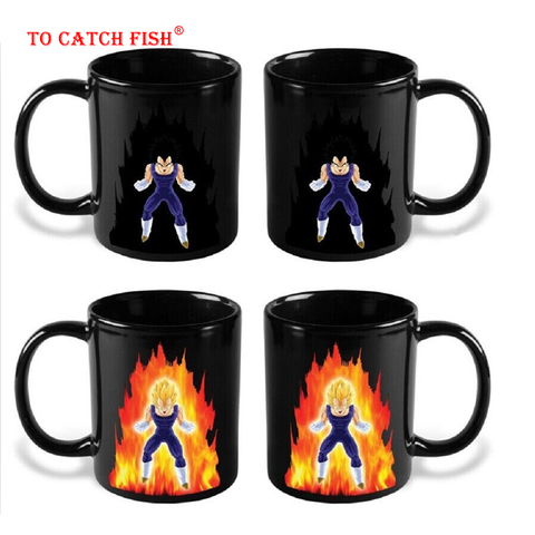 Creative Magic Mugs, Changing Coffee Mug Heat-sensitive Reactive Ceramic Cup,400ml cup  coffee office Drinkware gift ► Photo 1/6