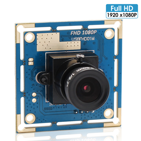 1080p Full Hd MJPEG 30fps/60fps/100fps High Speed CMOS OV2710 Wide Angle Mini CCTV Android Linux  UVC Webcam Usb Camera Module ► Photo 1/6