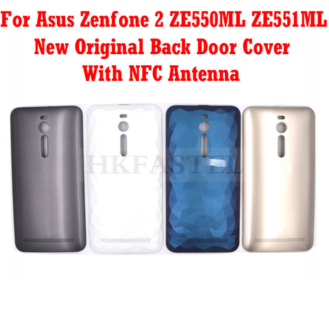 New original Housing For Asus Zenfone 2 Deluxe Zenfone 2 ZE551ML ZE550ML Mobile Phone Back Battery Door Cover With NFC case ► Photo 1/4
