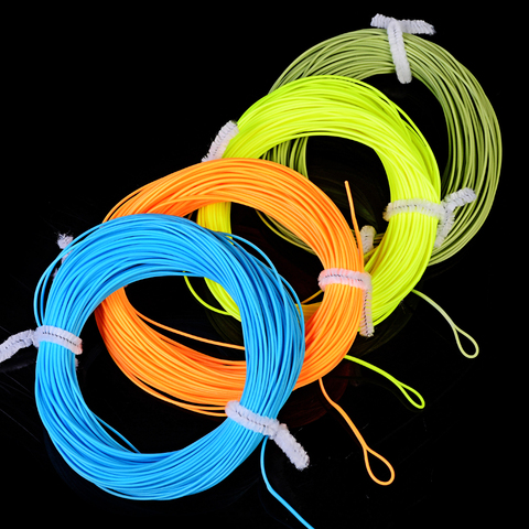 Fly Fishing Line 100FT/30.5M Weight Forward Floating Line 2 Loops 2F/3F/4F/5F/6F/7F/8F Fishing Line For Trout Fly Fishing Tackle ► Photo 1/6