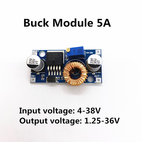 XL4015 5A DC to DC CC CV Lithium Battery Step down Charging Board Led Power Converter Lithium Charger Step Down Module XL4015 E1 ► Photo 1/1