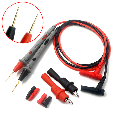 Multimeter Test Leads Universal Cable AC DC 1000V 20A 10A CAT III Measuring Probes Pen for Multi-Meter Tester Wire Tips ► Photo 1/6