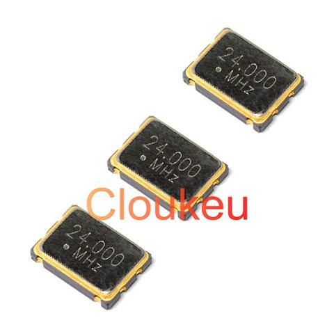 7050 5*7mm 5070 Active oscillator crystal 8.192M 10M 11.0592M 12M 12.288M 13M 16M 18.432M 20M 22.5792M 24M 24.576MHz 4pin ► Photo 1/6