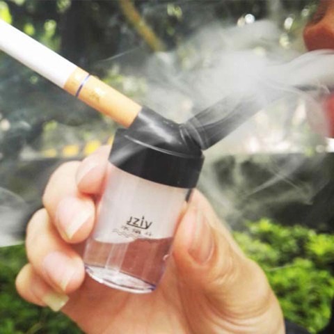 New Popular Bottle Water Pipe Portable Mini Hookah Shisha Tobacco Smoking Pipes Men Gift for Health care Plastic Tube Filter ► Photo 1/6