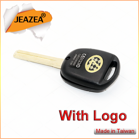 JEAZEA 3 Button Car Remote Key Case Key Shell Replacement Fob For Lexus GX470 GS300 GS400 RX350 ES300 RX300 RX400h 1999-2008 ► Photo 1/6