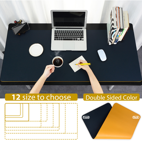 Double-Side PU Mouse Pad Large Size Anti-Slip Mousepad Waterproof Natural Rubber Game Desk Mat for Desktop PC Computer Laptop ► Photo 1/6