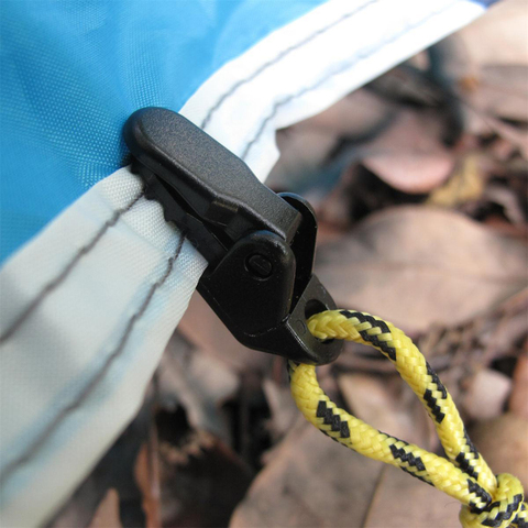 10Pcs Tent Clips Awning Wind Rope Clamps Plastic Tent Alligator Clip Hook Pull Point Outdoor Camping Tent Accessories Clothespin ► Photo 1/6