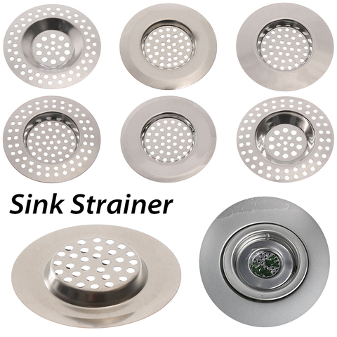 2PCS Kitchen Sink Strainer Bath Basin Drain Filter with Large Wide Rim Catcher Cover Cap Plug ► Photo 1/6