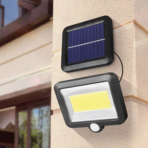 56/100 LED Solar Light 3 modes PIR Motion Sensor Detection Wall Lamp Solar porch street Lamp Waterproof Outdoor Lighting ► Photo 1/6