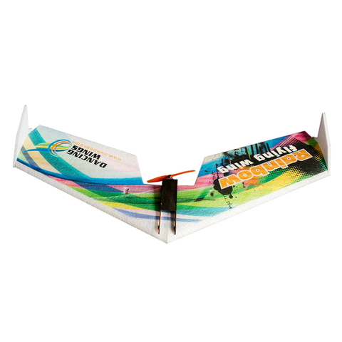 Dancing Wings Hobby E0511 Rainbow Flying Wing V2 RC Airplane 800mm Wingspan Delta Wing Tail-pusher Aircraft KIT ► Photo 1/6