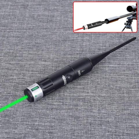 Tactical Hunting Green Red Laser Boresighter Kits For .177 to .50 Caliber Riflescope Green Red Dot Bore Sight With On Off Switch ► Photo 1/6