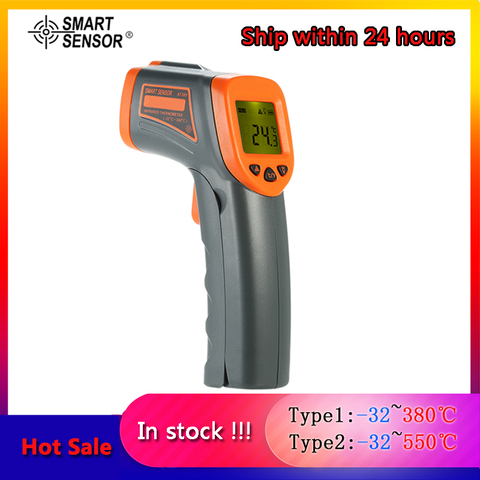 Infrared thermometer LCD Screen With Temperature Probe+AliExpress