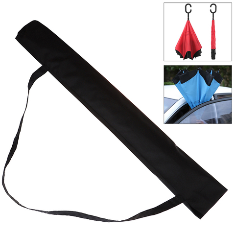 Upside Down C-Handle Reverse Umbrella Storage Bag Case Anti-Dust Protective Cover Shoulder Strap Carry Holder ► Photo 1/6