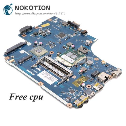 NOKOTION MBWJU02001 MB.WJU02.001 For Acer aspire 5741 5741zg 5742 5742G Laptop Motherboard NEW70 LA-5892P HM55 DDR3 Free CPU ► Photo 1/6