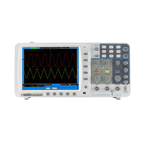 Owon Digital Oscilloscope SDS7102V 2 Channels 100Mhz Smart Portable USB Oscilloscopes 8'' LCD 10M Record Length ► Photo 1/6