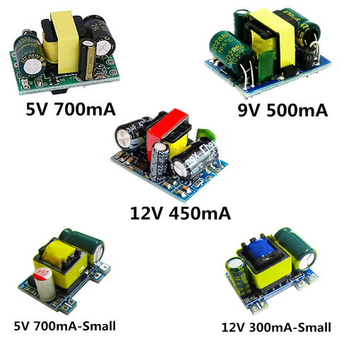 AC-DC 5V 700mA 12V 450mA 9V 500mA 3.5W Precision Buck Converter AC 220V to 5V DC step down Transformer power supply module ► Photo 1/6