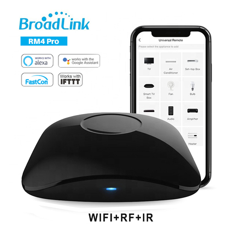 Broadlink Rm4 Mini Bestcon Rm4c Mini Wifi Ir Universal Intelligent Remote  Control Smart Home Automation Work With Google Alexa - Smart Remote Control  - AliExpress
