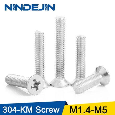 20/50/100pcs Countersunk Flat Head Screw M1.4 M1.6 M2 M2.5 M3 M4 M5 Stainless Steel Machine Laptop Screw for Lenovo GB819 ► Photo 1/6