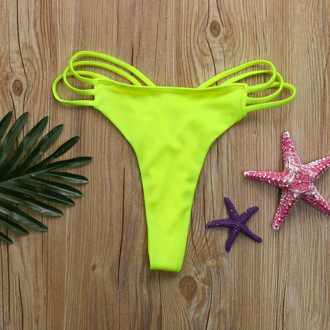 Women Sexy Bikini Thong Bottoms Swimsuit Bikini Swimwear Brazilian Thong Swim Trunks Swim Shorts Underwear Panties Купальник ► Photo 1/6