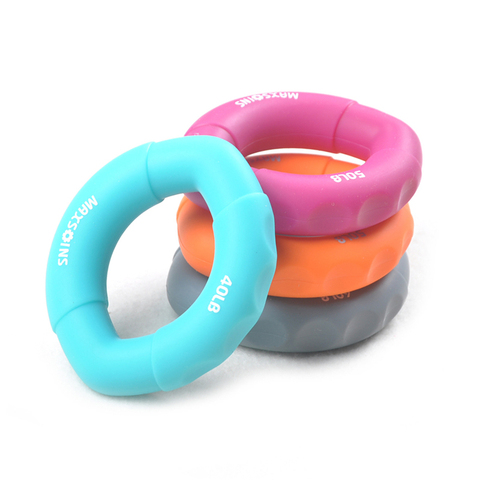 Hand Grips Muscle Power Training Rubber Ring Exerciser Finger Hand Grip Hand Gripper Gripping Ring Carpal Expander Fitness ► Photo 1/5