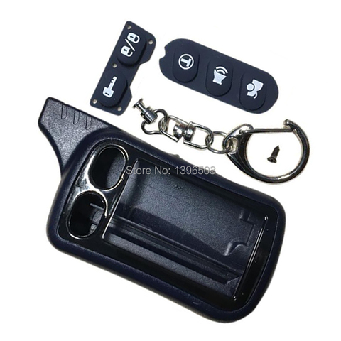 TZ 9010 TZ9010 Case KeyChain for Russian 2 Way Car Alarm Key Chain Fob Tomahawk TZ-9010 TZ-9020 TZ9030 TZ9020 TZ 9030 TZ-9030 ► Photo 1/1