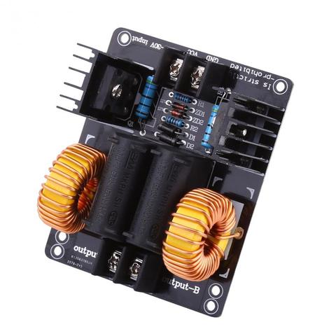 DC12-30V 1000W 20A ZVS Induction Heater Power Supply Driver Board Low Voltage Board Heating Module Induction Board ► Photo 1/5