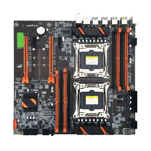 X99 Dual Server Computer Motherboard LGA2011-3 CPU DDR4 Memory Game Mainboard Module ► Photo 1/6