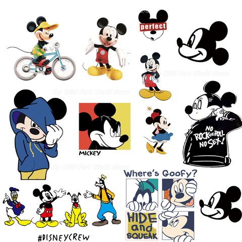 Mickey Mouse Iron-on Transfers, Iron-on Transfers Clothing