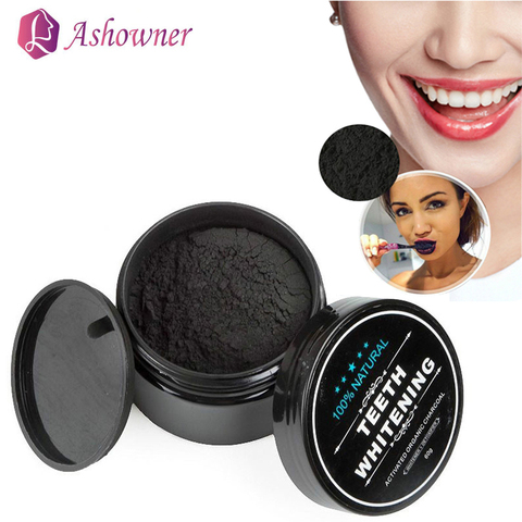 Professional Oral Hygiene Teeth Whitening Oral Care Charcoal Powder Natural Activated  Charcoal Teeth Whitener Powder ► Photo 1/6