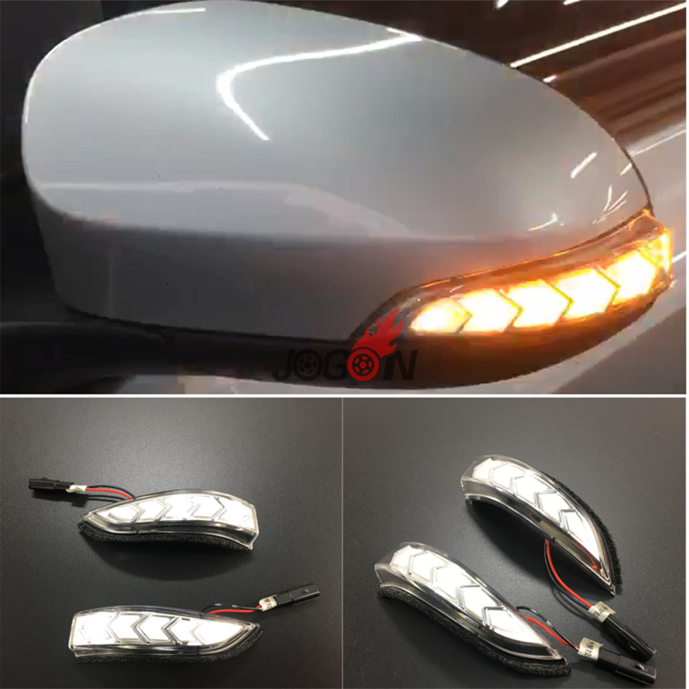 LED For TOYOTA Camry Corolla Prius Venza Avalon Mirror Dynamic Turn Signal Light