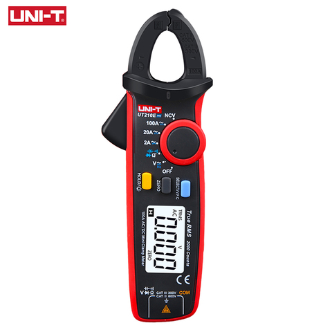 UNI-T UNI T UT210E Pro Digital AC DC Current Clamp Meter True RMS Pliers Ammeter Multimeter Resistance Frequency Tester ► Photo 1/6