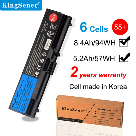 KingSener Laptop Battery for Lenovo ThinkPad SL410 SL410K SL510 E40 E50 E420 T510 W510 L412 T420 T410 T510 L510 L420 L521 55+ ► Photo 1/6