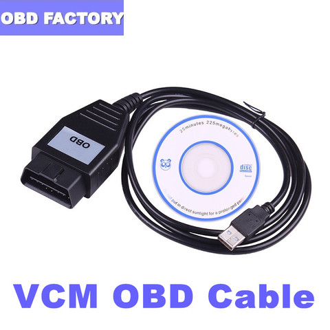 FoCOM Device OBD USB Interface for Ford VCM OBD Diagnostic Cable focom vcm obd focom ford obdii car diagnostic scanner obd ► Photo 1/5