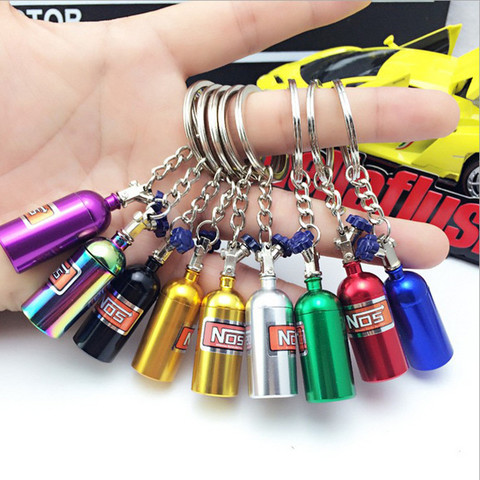 Hot Sale Portable WaterProof Creative Nitrous Oxide Bottle Key Chain Keychain Keyring Stash Metel Pill Box Storage Fast Delivery ► Photo 1/6