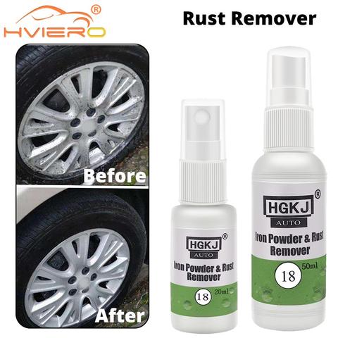 20/50ml Car Paint Wheel Iron Powder Spot Rust Remover Cleaning Agent Wheel Rim Car Cleaner Coating Supplies Cloth Rust Remove ► Photo 1/6