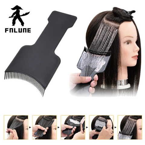 Professional Salon Hair Coloring Dyeing Applicator Brush Comb DIY Dispensing Tinting Highlighting Board Pro Salon Styling Tool ► Photo 1/6