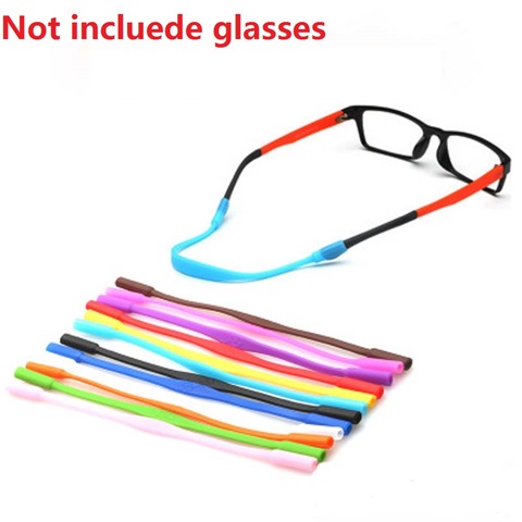 1 Pcs Silicone Eyeglasses Strap Children Glasses Safety Band Strap Retainer Sunglasses Band Cord Holder Sports Glasses Rope ► Photo 1/6