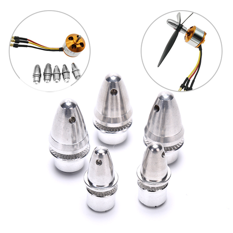 5pcs/lot RC Aluminum Bullet Propeller Adapter Holder for Brushless Motor Prop ► Photo 1/6