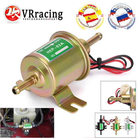 3 Colors Universal 12V Electric Fuel Pump Low Pressure Bolt Fixing