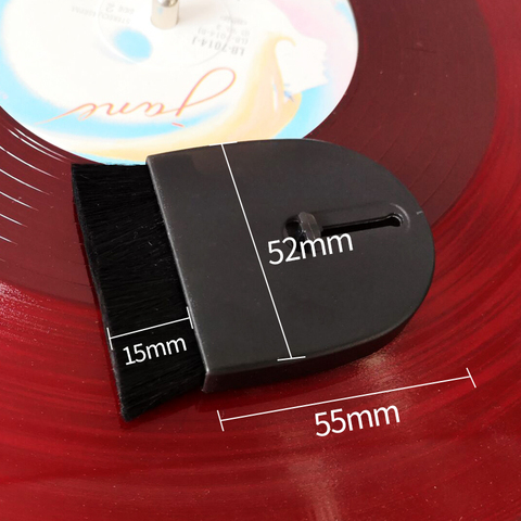 Portable Flexible Wool Brush for LP Vinyl Record Water Sweep ► Photo 1/4