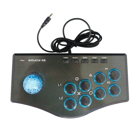 Arcade Fight Stick PC Fighter Game Controller Fighting Joystick for PC Computer XInput/PC DirectInput / Switch/TV ► Photo 1/6