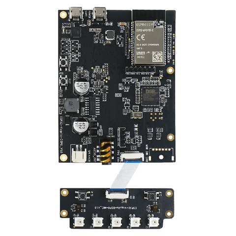 ESP32-Vaquita-DSPG development board with built-in 64 Mbit spl flash and 64 Mbit psrai ► Photo 1/1