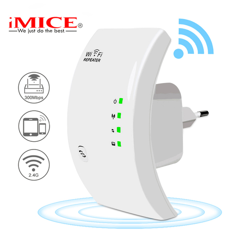 Wireless WiFi Repeater WiFi Booster 300Mbps WiFi Amplifier Wi-Fi  long Signal Range Extender Wi Fi repeater 802.11N Access point ► Photo 1/6