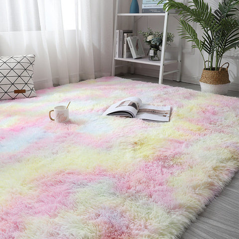 Review On Colorful Carpets, Pink Fluffy Rugs For Bedroom