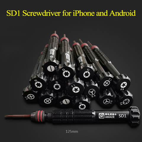 Precision Magnetic Screwdriver Portable Slotted Torx Phillips S2 Steel Screw Driver Bits For iPhone Android Opening Repair Tool ► Photo 1/6